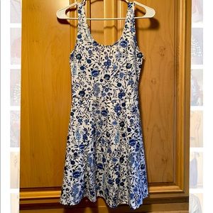 H&M China Blue Dress